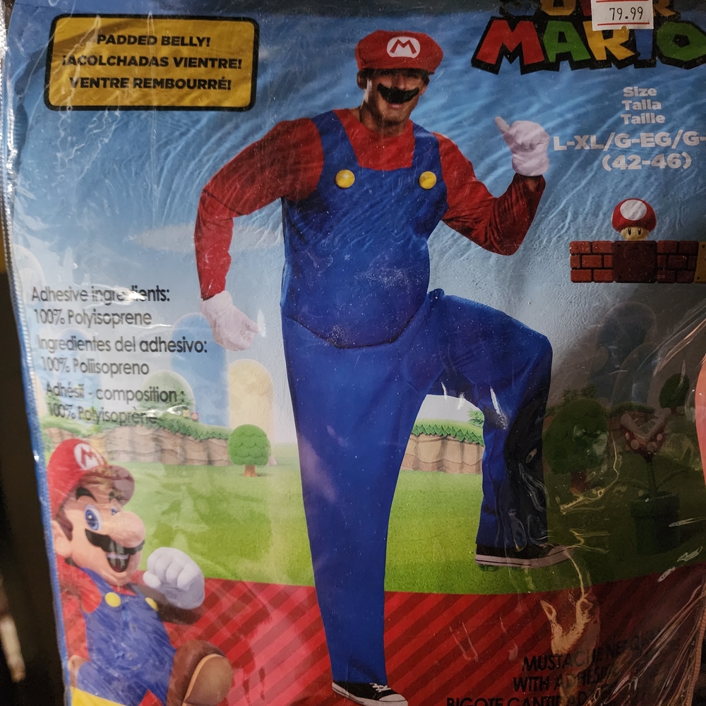 ❗️PRICE DROP THIS WEEKEND ONLY❗️Nintendo Super Mario Kids Costume - Red and Blue